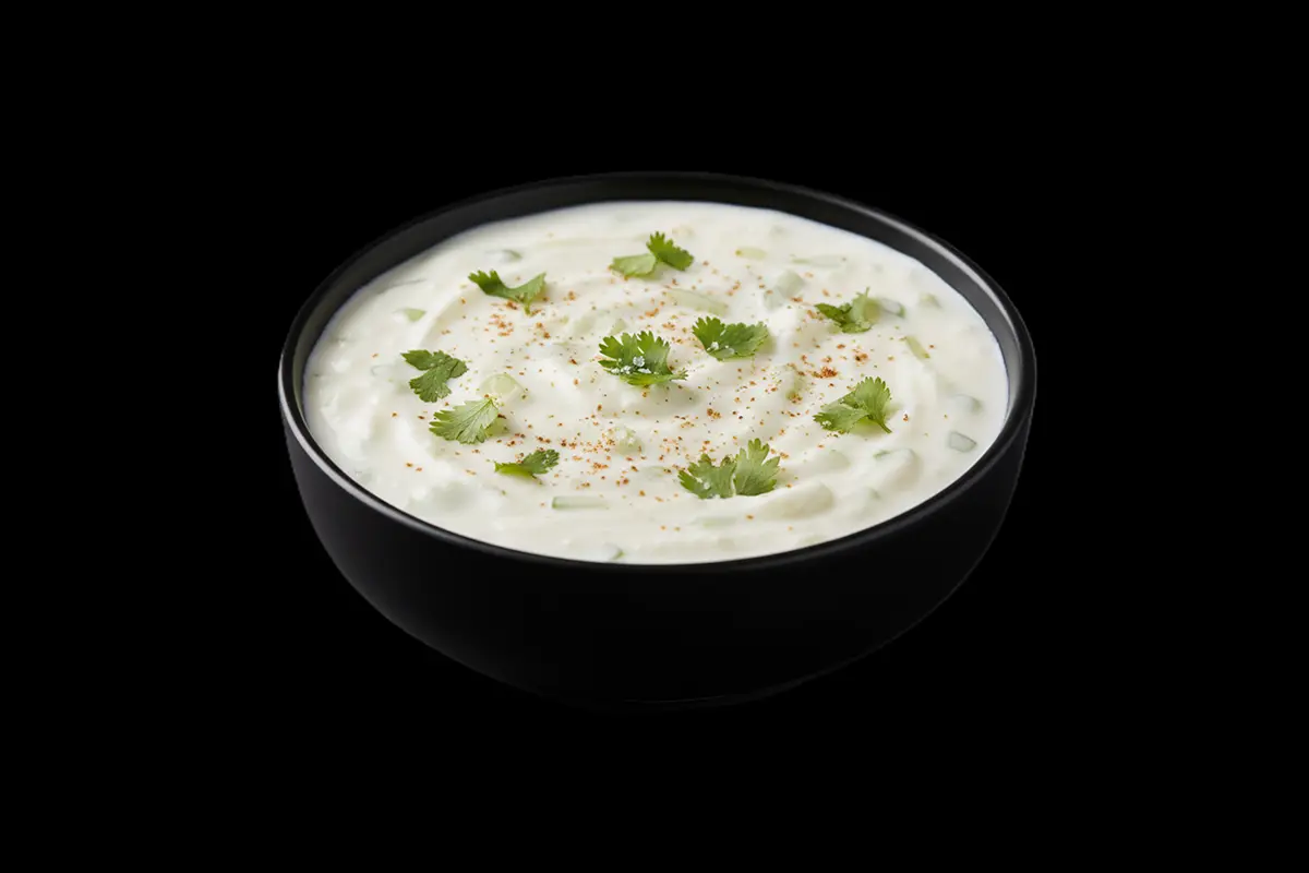 Cucumber and Mint Raita (D)